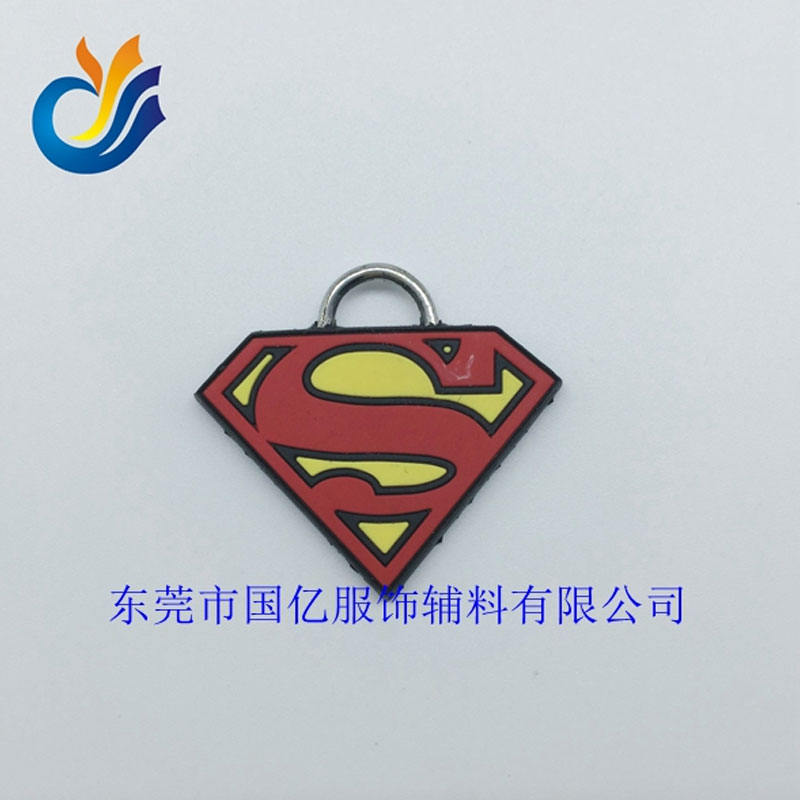 pvc、硅膠鑲五金拉頭拉片